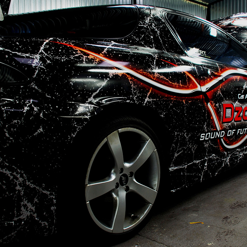 Vinyl wrap car wrap Edinburgh